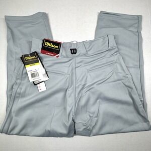 2 Wilson Youth Pro T3 Relaxed Fit Warp Pants Baseball Large WTA4240 LOT Gray NWT